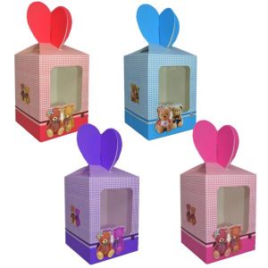 Коробка для кружки Мишки (4 вида микс)