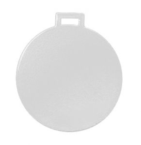 Медаль d=55mm, цвет белый