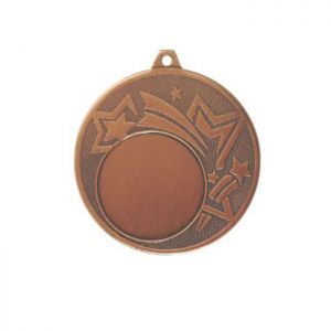 Медаль призовая "бронза", под нанесение, D-4,5см (42138)