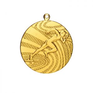 Медаль тематическая "Бег", золото, D-4см (41460)