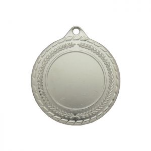 Медаль призовая "серебро", под нанесение, D-4см (43561)
