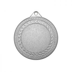 Медаль призовая "серебро", под нанесение, D-4см (42346)