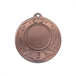 Медаль призовая "бронза", под нанесение, D-5см (41803)