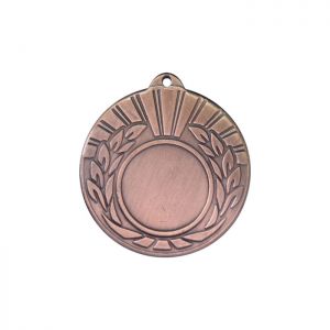 Медаль призовая "бронза", под нанесение, D-5см (40803)