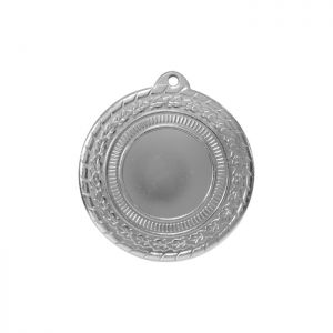Медаль призовая "серебро", под нанесение, D-5см (42159)