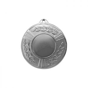Медаль призовая "серебро", под нанесение, D-5см (41380)