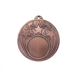 Медаль призовая "бронза", под нанесение, D-5см (41138)