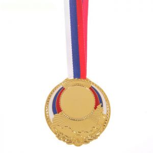 Медаль с заливкой "Россия"