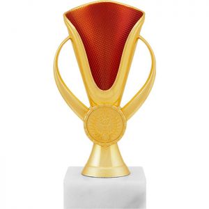 Кубок «Дейрн» h=14 см, d=5,5 см, чаша металл, цвет золотой