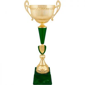 Кубок «Барнеби» h=54 см, d=16 см, чаша металл, цвет сине-золотой